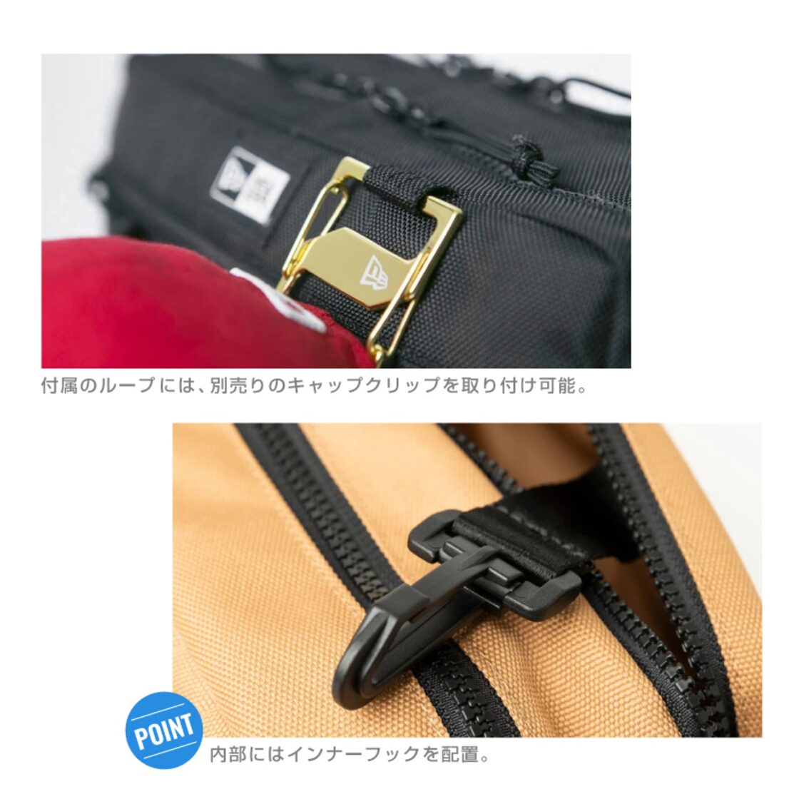 ニューエラ スクエア ウエストバッグ メンズ レディース ボディー 