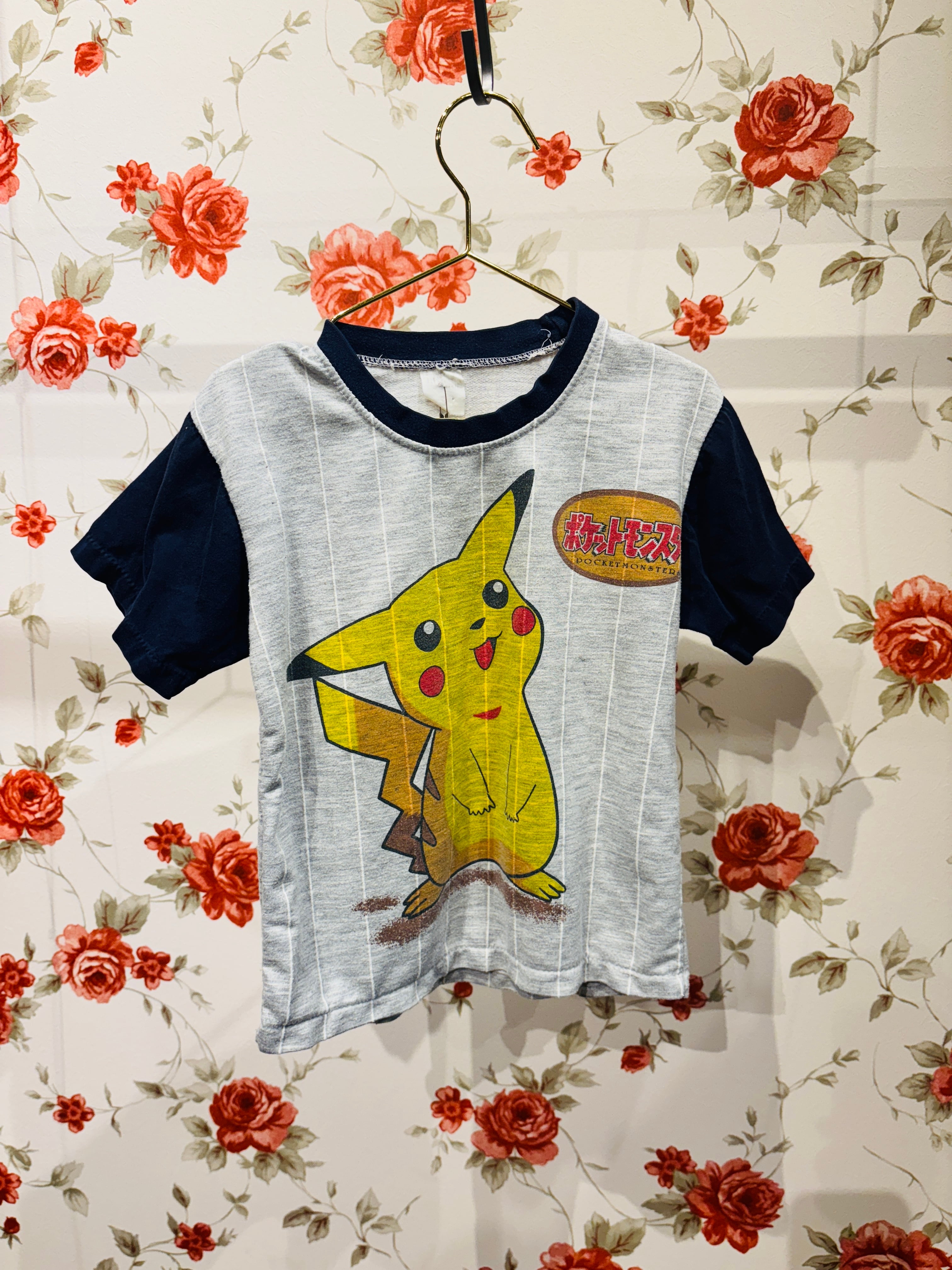 【KIDS vintage】pocketmonster T-sh . about 4-5y