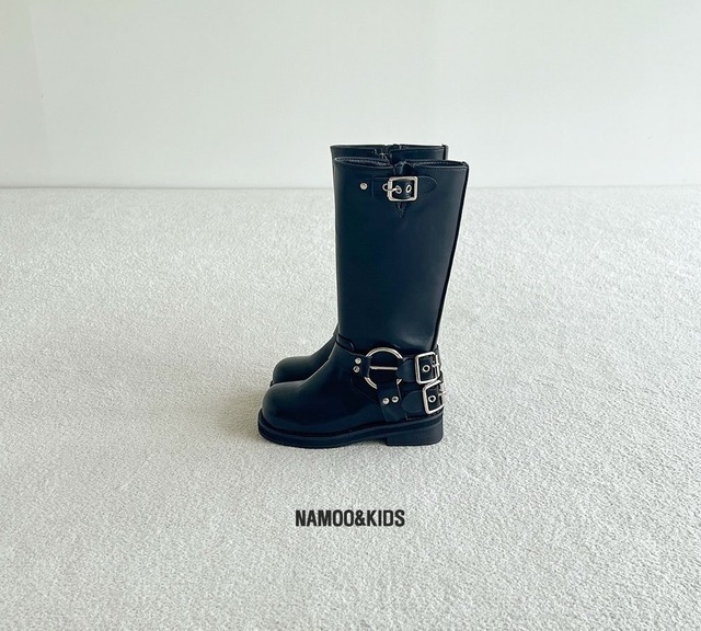 NAMOO［取寄］n-087 two buckle rider long boots
