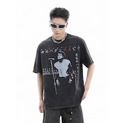 VINTAGE ストリート ダンスキング Tシャツ T1698