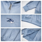 ストリート スエード セットアップ ジップパーカーT2017