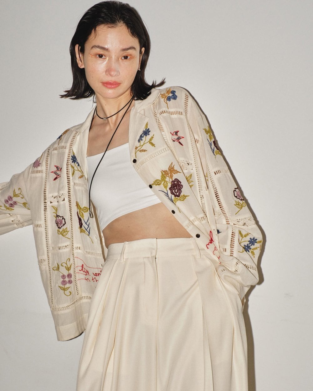 TODAYFUL トゥデイフル Embroidery Patchwork Shirts 12410403 TODAYFUL トゥデイフル Embroidery Patchwork Shirts 12410403