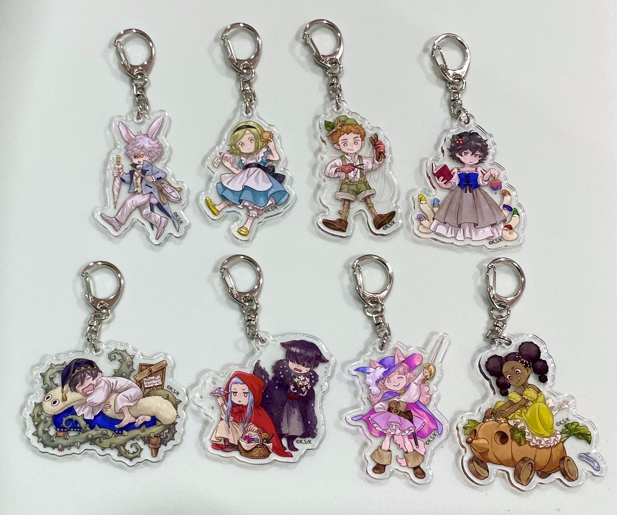 とんがり帽子のアトリエ〉 おとぎ話アクリルチャームコレクション(全8 