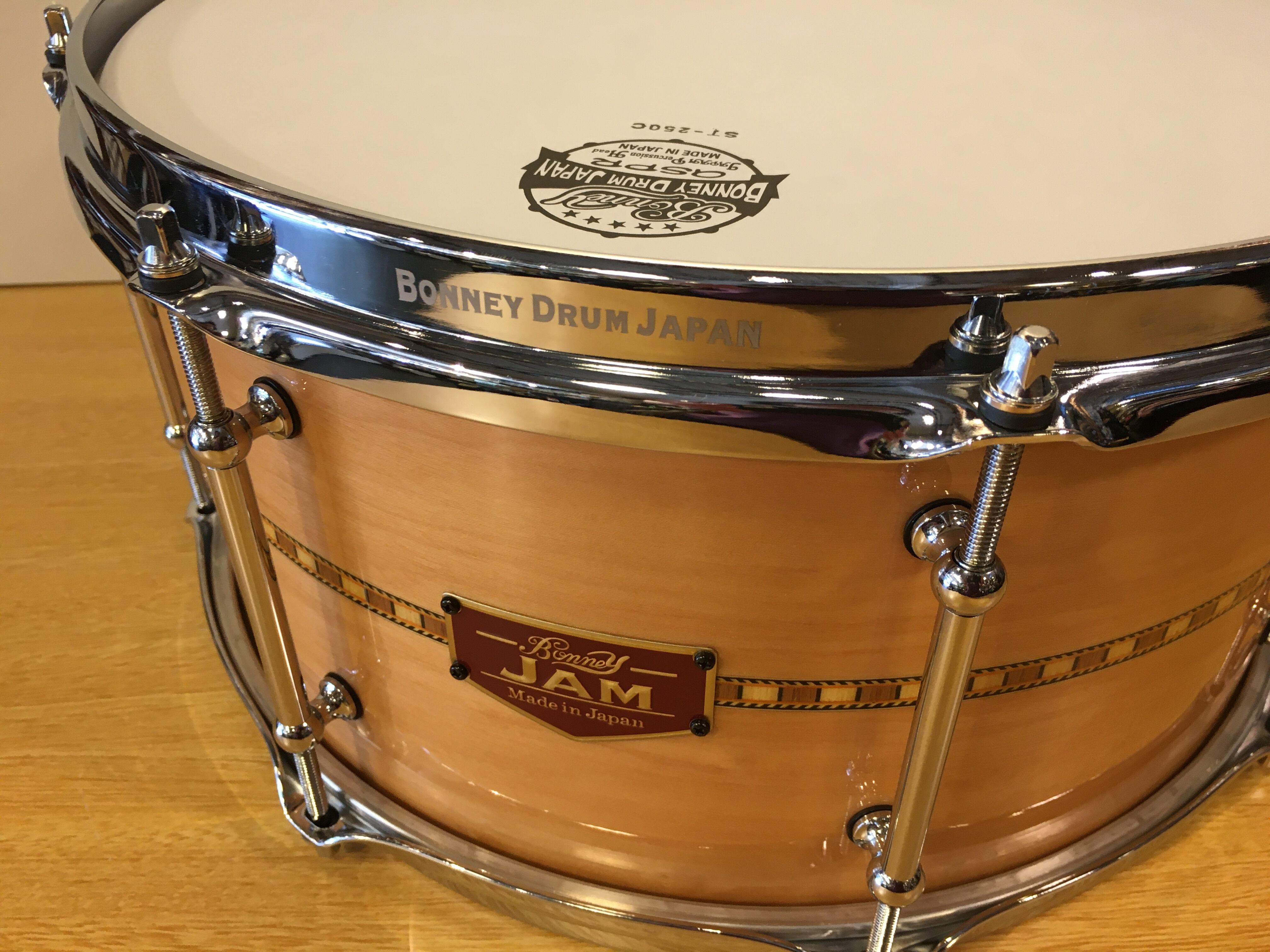 日本一掃Bonney Drum Japan JAM スネアドラム 14×5.5 Gpa9N