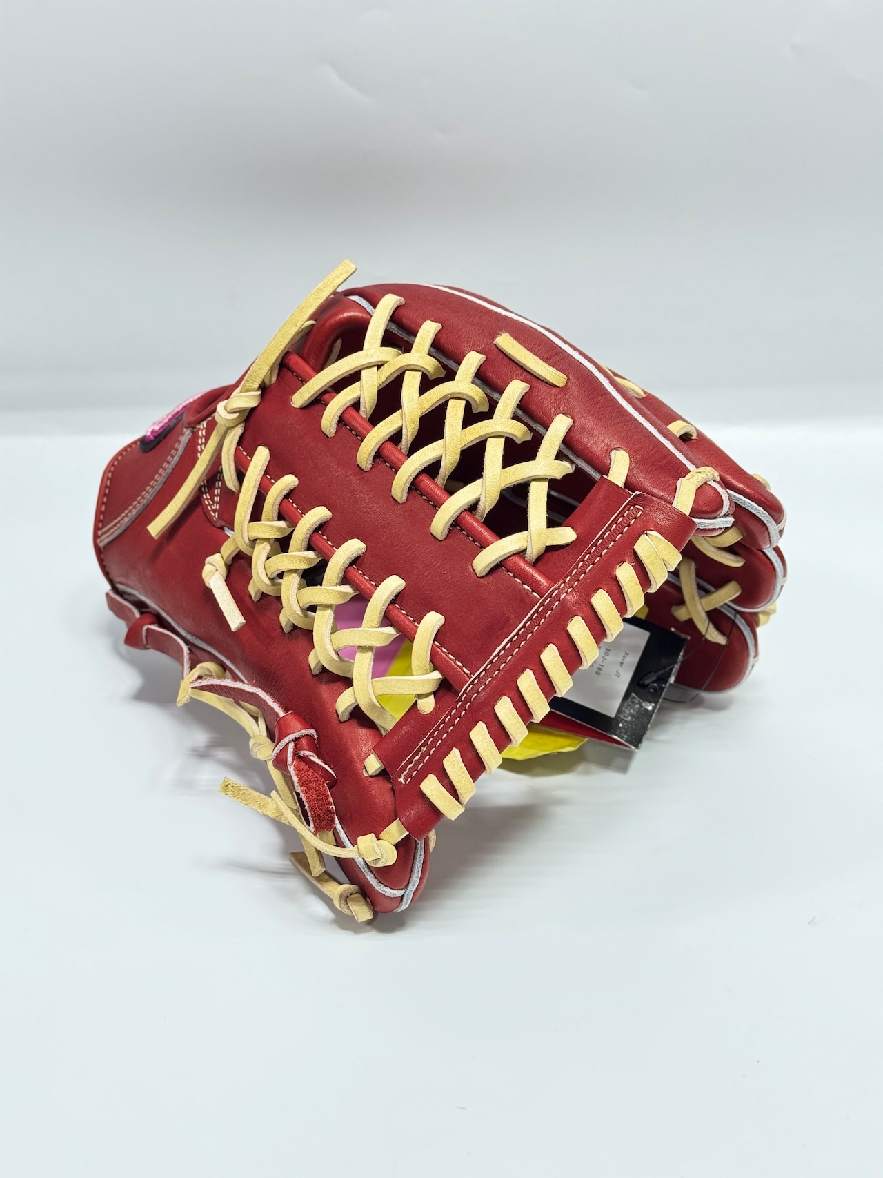 DーQuest-ディークエスト ミチイスポーツオリジナル店舗別注グラブ 硬式グローブ 右投げ用 189型 Wブラウン×Cブラウン・画像4