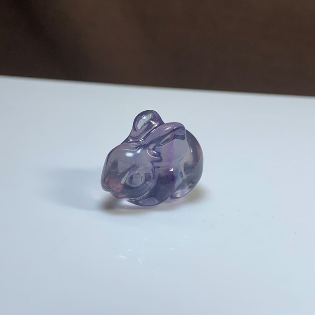 16.可愛いうさちゃん･フローライトうさぎ