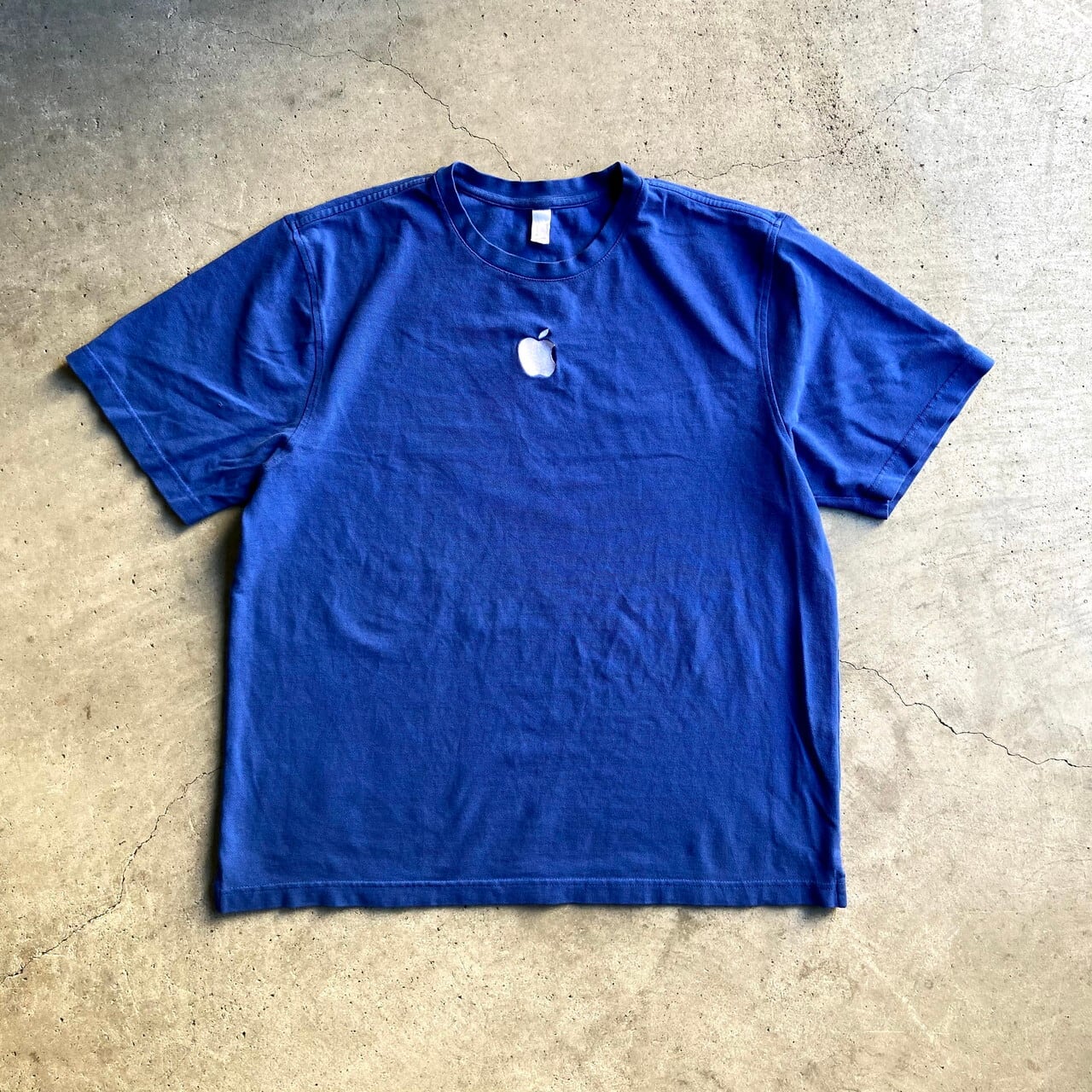 Apple アップル 企業系刺繍 アドバタイジング ポロTシャツ メンズXL 