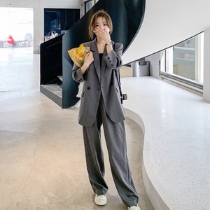 ボトムス パンツ アウター セットアップ デート ジャケット 上着 ワイドパンツ 袖あり 長袖 かわいい 大人可愛い きれいめ シンプル カジュアル 大人 上品 おしゃれ お洒落 主役級 存在感 春 秋 10代 20代 30代 レディース 女性用 OL 学生 デート お出かけ 公園デビュー 女子会 休日 イベント 旅行 着回し 普段使い ファッション コーデ 楽ちん モテ トレンド 流行 インスタ映え S M L XL 灰色 グレー