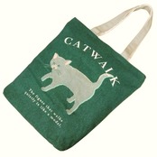 【少々難あり】Mintinn A4縦型トートバッグ 21196 グレイGR 少々難あり>>バッグ底面の緑色の部分が斜めになっている。