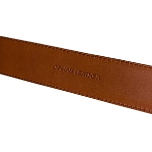 POLO RALPH LAUREN black leather belt