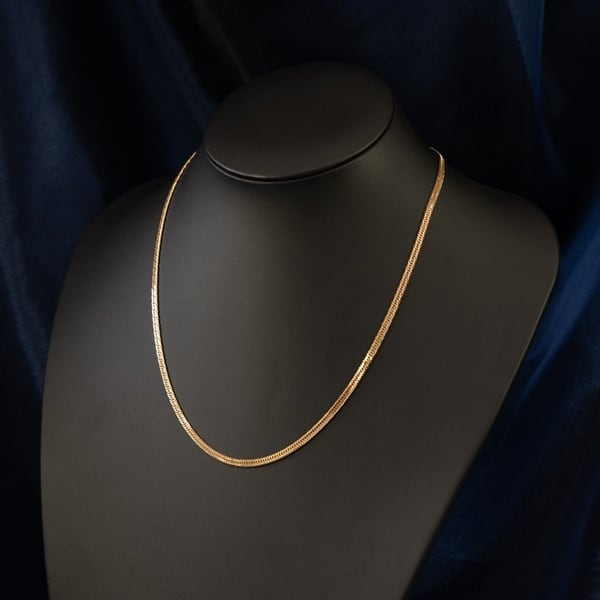 18金トリプル12面カット 喜平チェーンネックレス 12g | Fujikoshi
