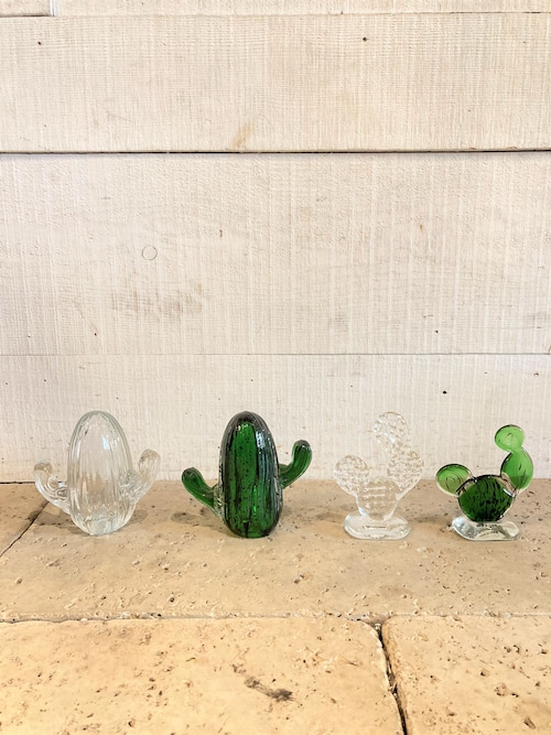 AMABRO CACTUS GLASS ORNAMENT（Sサイズ）