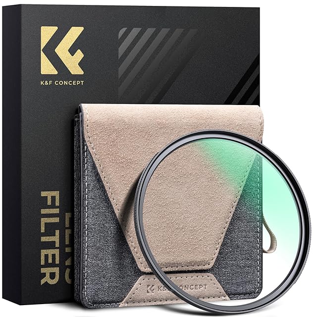 K&F Concept 67mm レンズ保護フィルター AGC光学ガラス HD超解像力 高