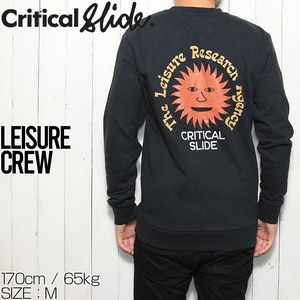 スウェットトレーナー クルーネック Critical Slide クリティカルスライド TCSS ティーシーエスエス LEISURE CREW FC2167L