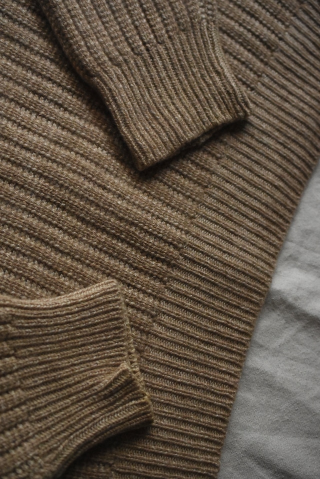 OK/90's "ALAN PAINE" heavey cashmere crew neck knit