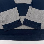 Karl Helmut カールヘルム ボーダー柄 長袖Tシャツ カットソー サイズ M /ネイビー×グレー