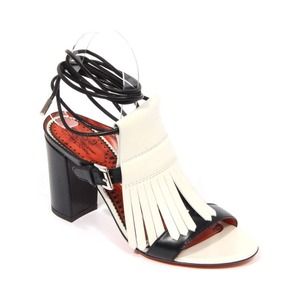 SANTONI サントーニ レディース サンダル レザー ホワイト
