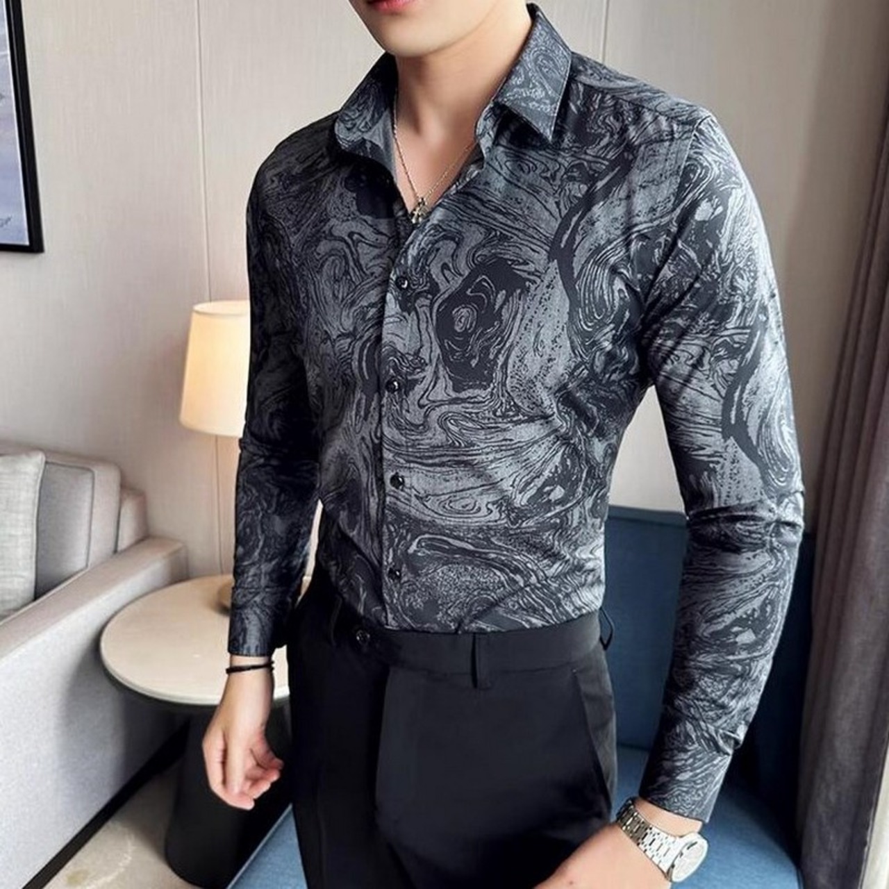 british style shirt 00301