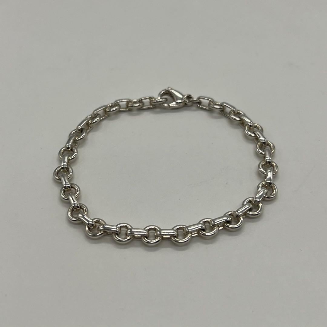 ティファニー TIFFANY ドーナツオーバルリンクチェーン ブレスレット