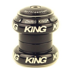 CHRIS KING  nothreadset 1 1/8 inch 　クリスキング ヘッドセット(Black/gold)