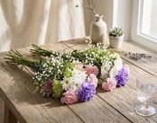 【生花の仏花】鮮やかプレミアム1対(2束) お墓・お仏壇に