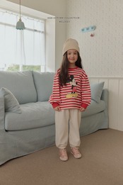 韓国子供服 / 26Autumn / 〖取寄〗Melikey / ボタンジョガーパンツ / 女子服 *XS~JM*