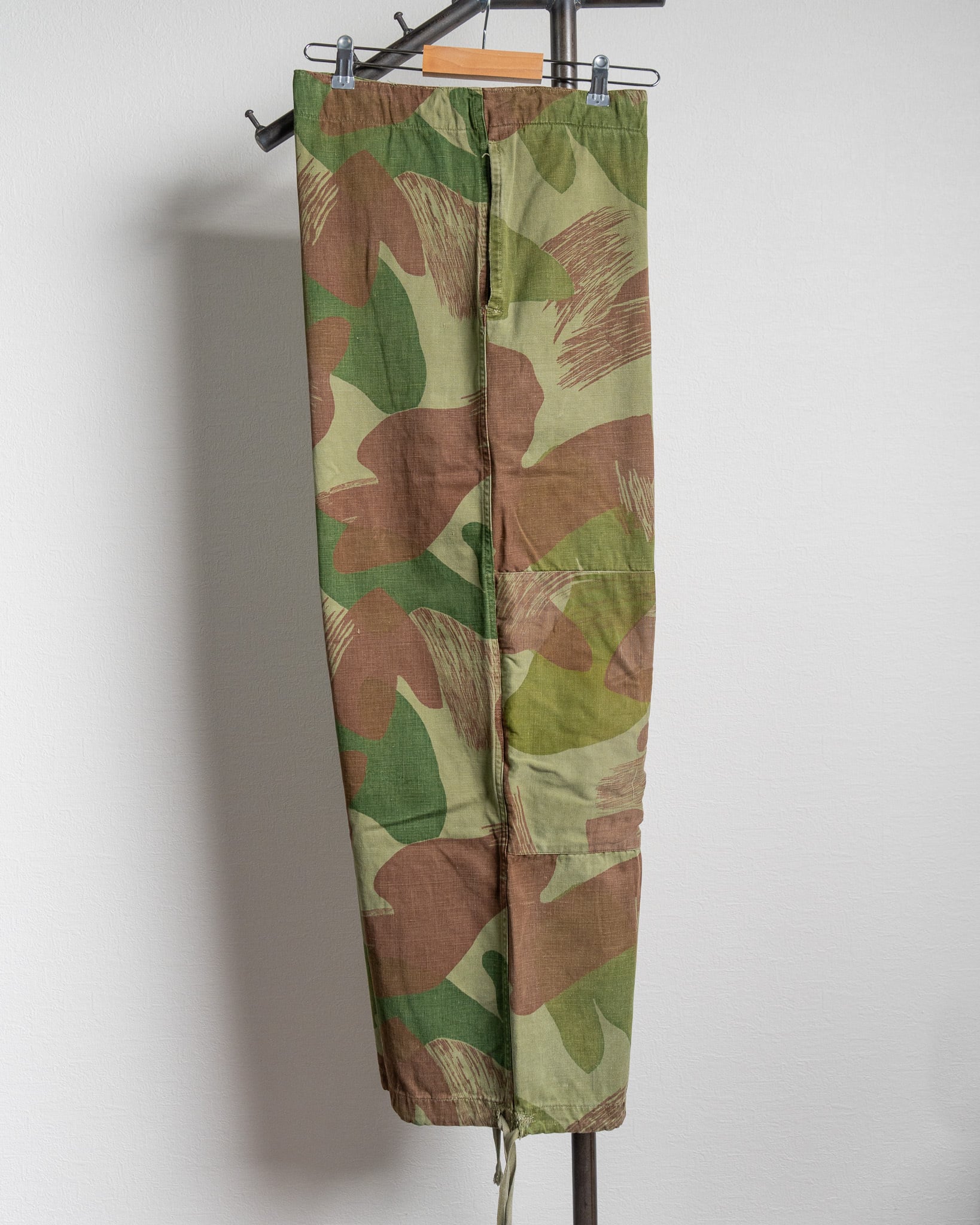 USED】50's Belgian Army Brushstroke Camouflage Trousers 実物 USED】50's Belgian Army Brushstroke Camouflage Trousers 実物