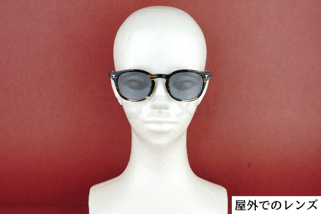 BJ CLASSIC 調光 サングラス SUNSHIFT S-P551 C-30 サンシフト ウェリントン セルロイド チタン クラシカル BJクラシック 鯖江 日本製 正規品-7枚目