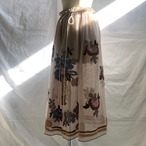 Cotton Mesh Embroidery Skirt