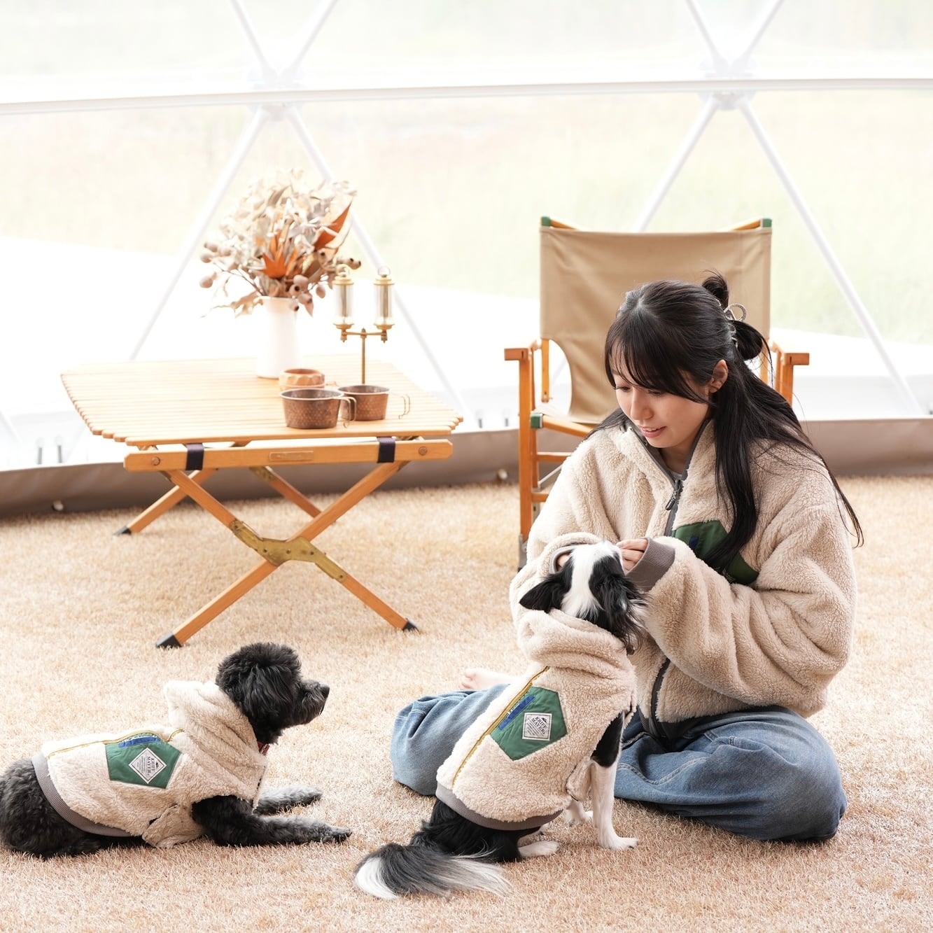 DOGひっくりベスト（MULTI-COLOR） | 38explore