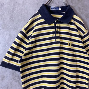 FRED PERRY border polo shirt size M 配送A