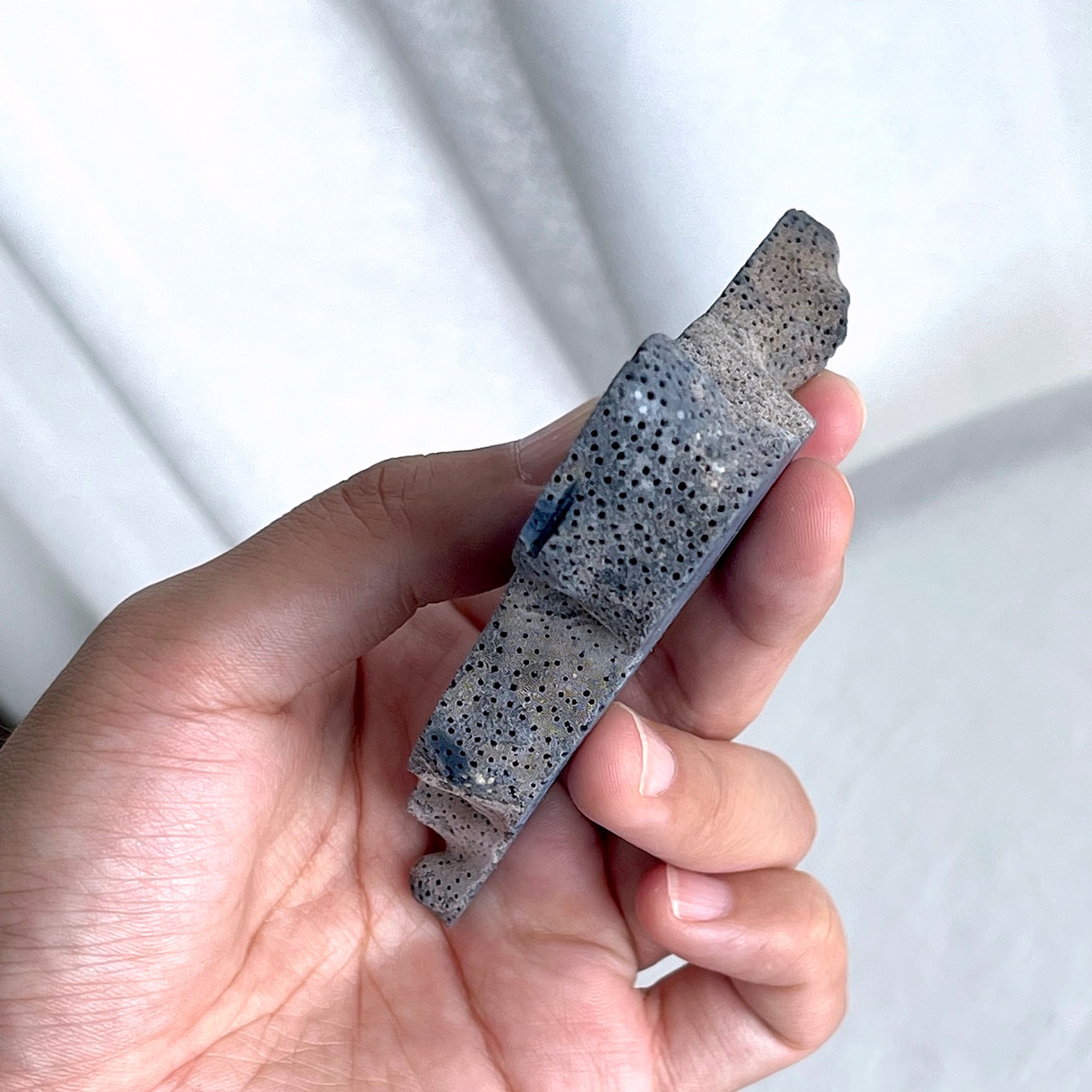 ブルーコーラル＊スラブ＊250807-02＊天然石＊置き物＊インテリアストーン