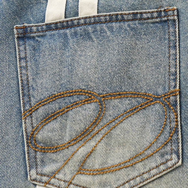 double-line wide denim　ダブルラインワイドデニム　J1795
