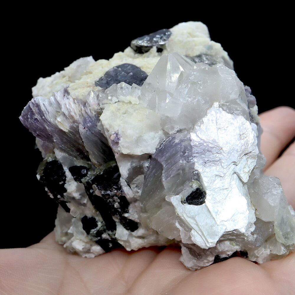 アクアマリン　母岩付き　結晶　5.1kg 雲母　マイカ