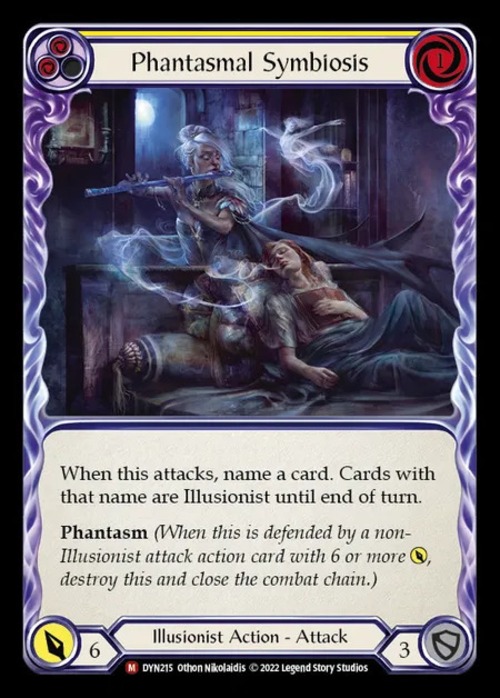 DYN215【EN】【Illusionist】 Phantasmal Symbiosis 状態SP 画像