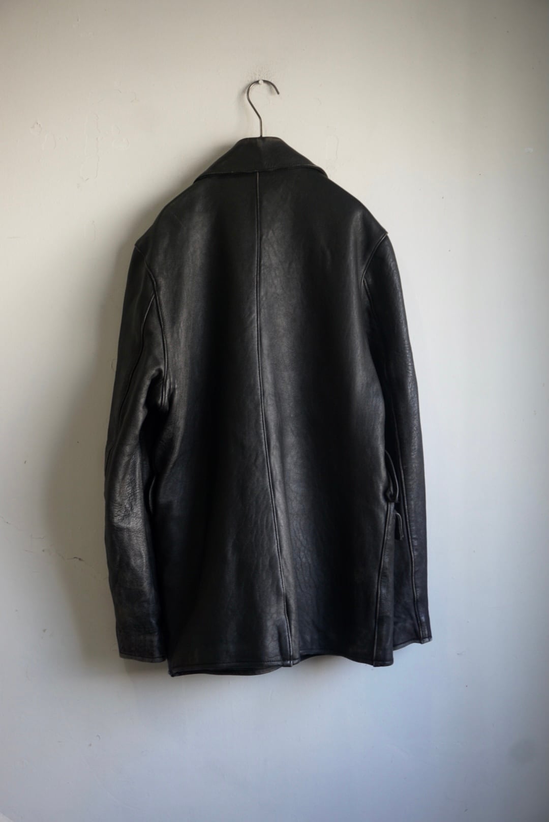 french fireman leather jacket | naname