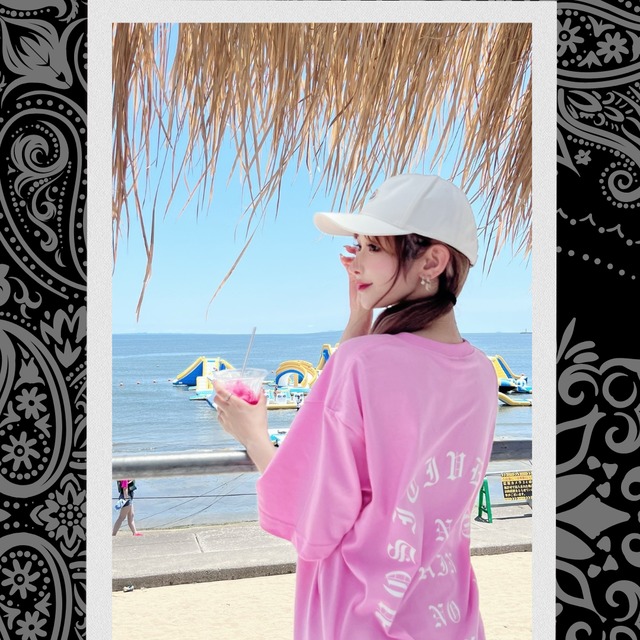 【 iRis No life s/s T-shirt】 "Pink"