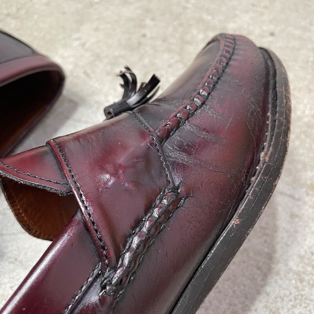 『送料無料』　Allen edmonds STOWE タッセルローファー　革靴