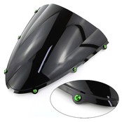 LOYELEY スクリーンボルト 10個セット M5 5mm ボルト ウェルナット 風防ネジ ウインドスクリーン カウルやスクリーンの固定 ワッシャー・六角レンチ付き カヤック オートバイ バイク用 (グリーン)