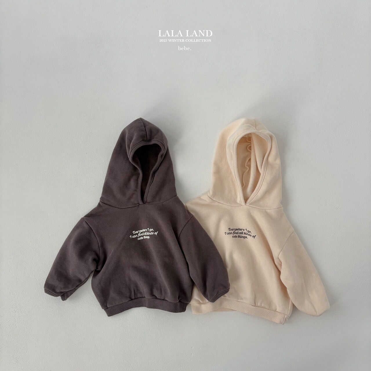 《予約》lala land ¨ bebe) magic hoodie sweatshirt