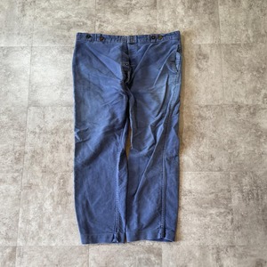 50s モンサンミシェル フレンチワーク モールスキン パンツ W38