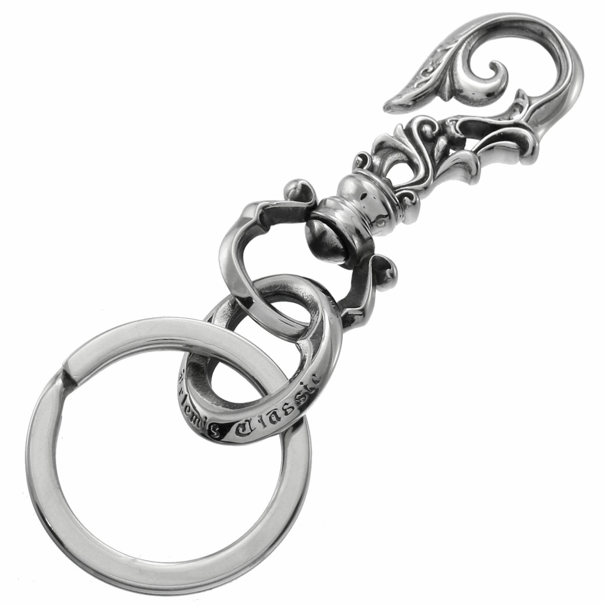 アンティークベルトフックキーリング ACK0038　Antique belt hook key ring Jewelry Brand