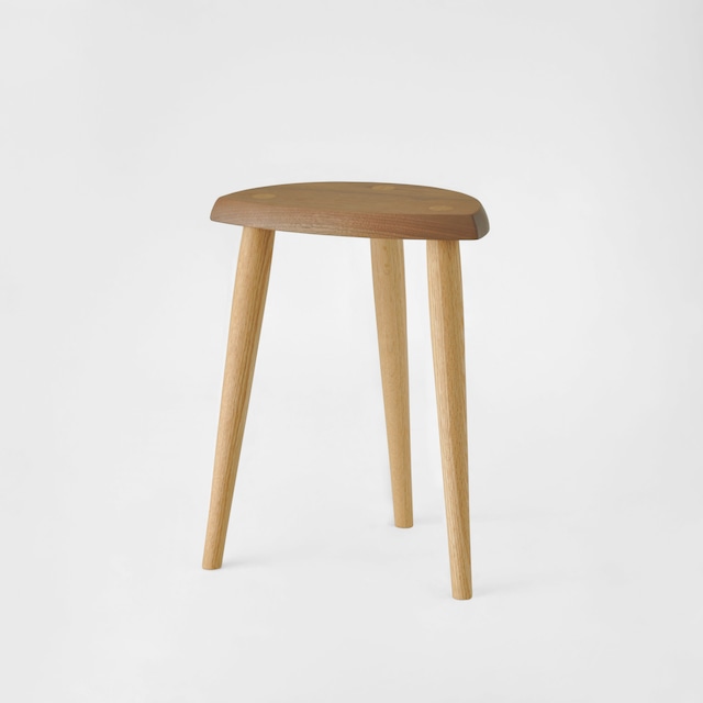 木の葉スツール　ブラックウォルナット　Konoha [ leaf ] stool / Black walnut