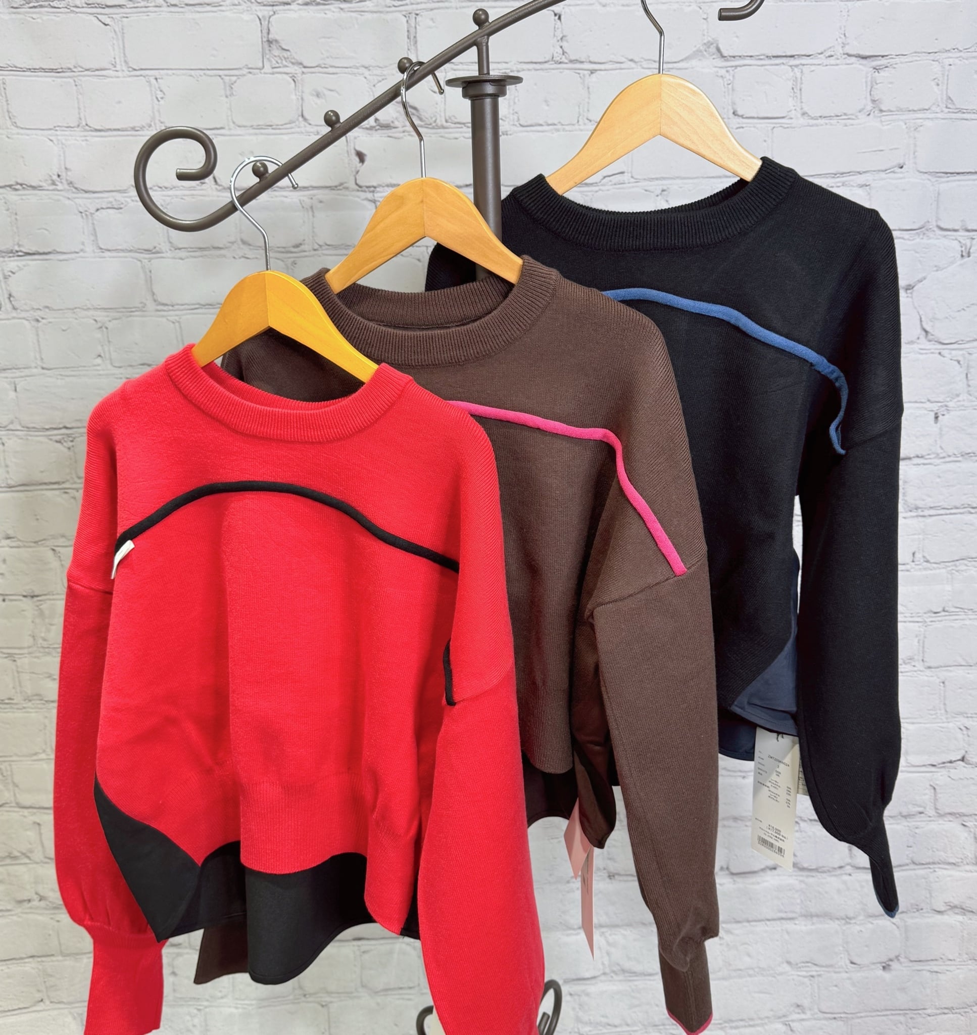 SALE！MARECHAL TERRE マルシャルテル カラーブロックニットプル