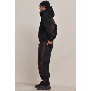 Line tape zip hoodie 1157