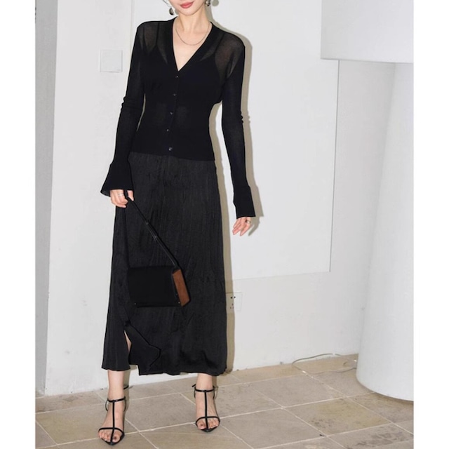 sheer cardigan 10980