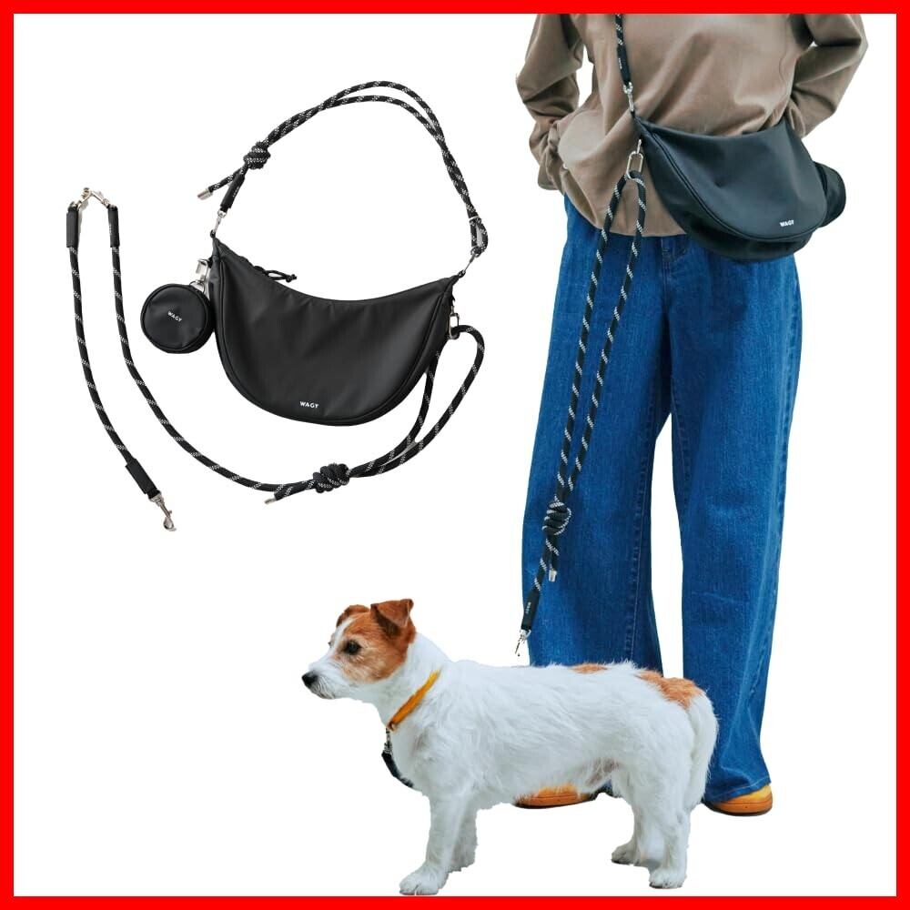 WAGY お散歩バック WAGY SHOULDER LEAD BAG | リード付きお散歩バッグ