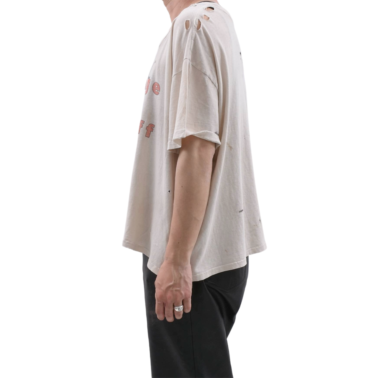 【Enfants Riches Déprimés】Teenage Snuff T-Shirt Army White - 3