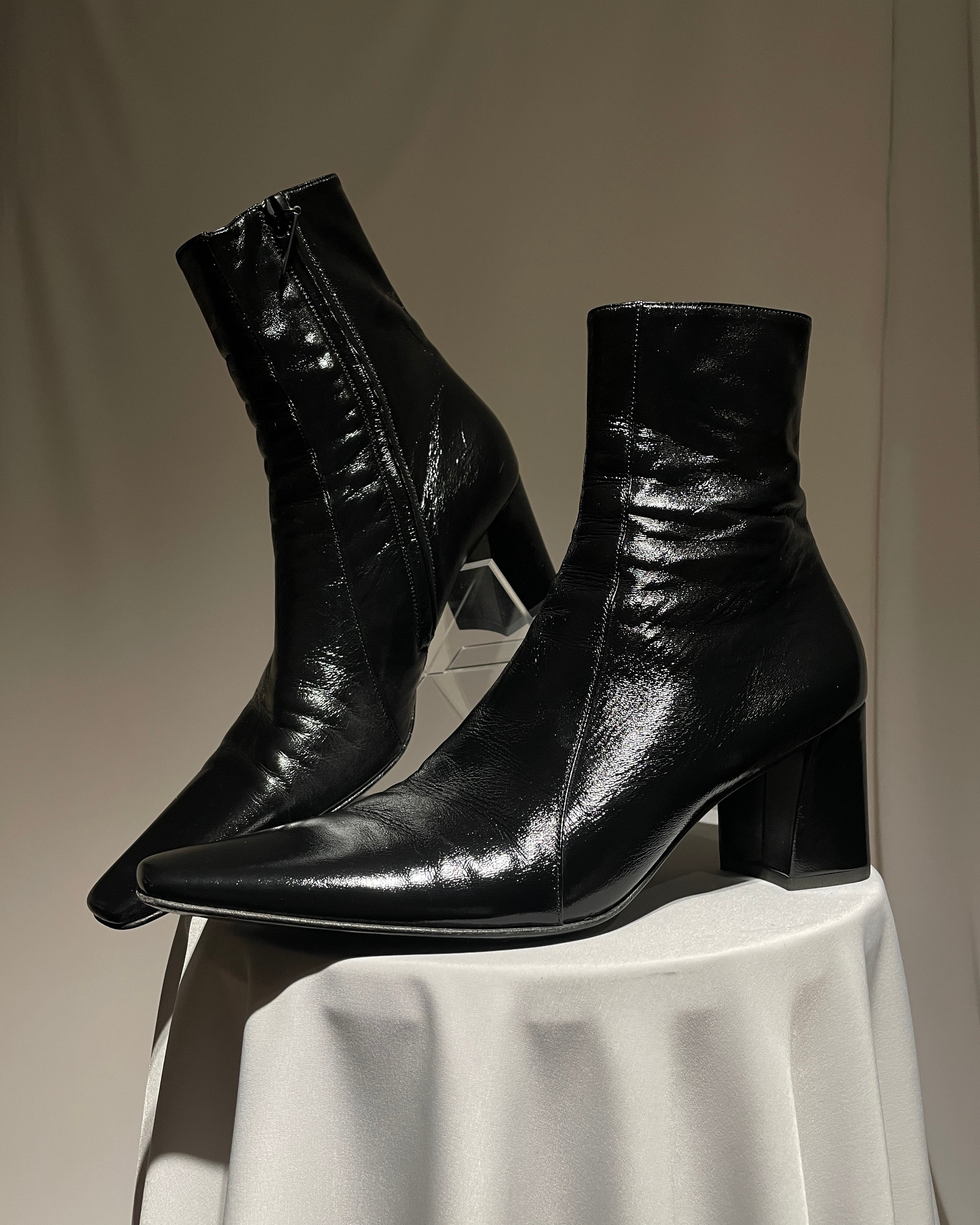 LOEWE - Pony Hair Multi-Belt Boots | Atelier Accord