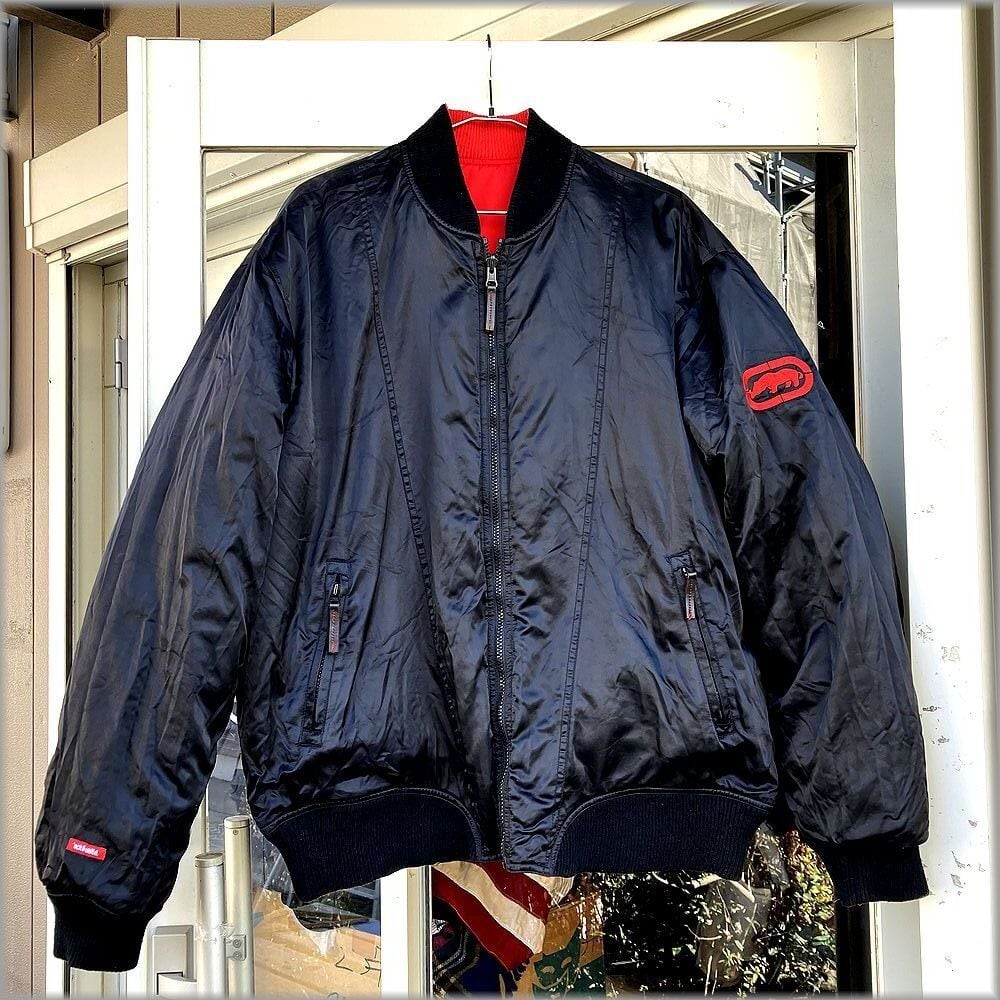 00s Ecko エコー ナイロンジャケット ヴィンテージ デザイン◎ Y2K